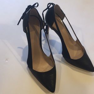 Blue Zara Women high Heels
